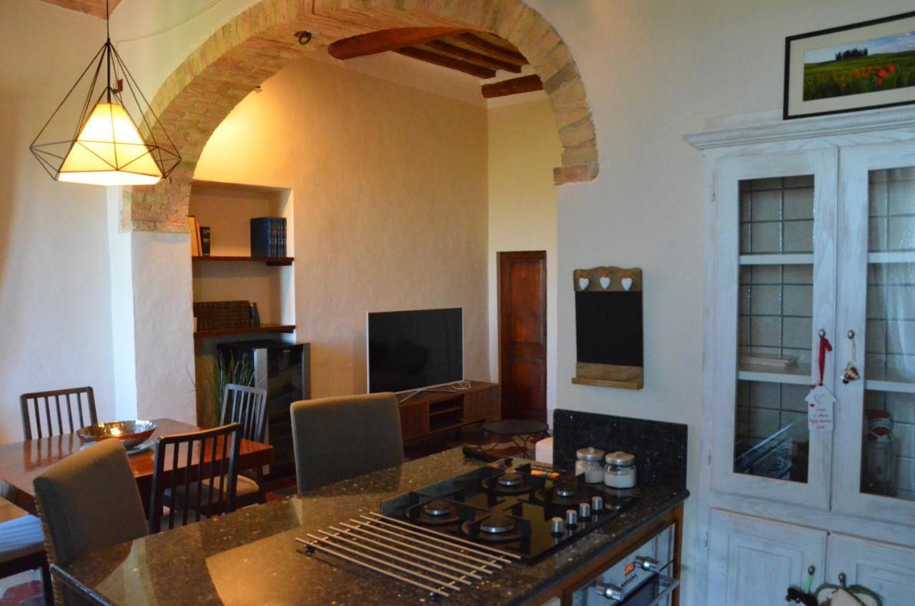 La Terrazza Sull'Alba Lägenhet Montalcino Exteriör bild